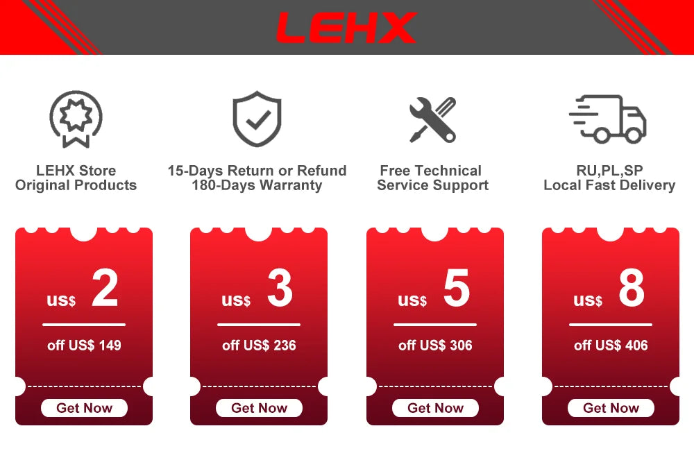 LEHX  7/9/10'' 4GB-64GB 2Din Android 15 Carplay Auto Car Radio Multimedia Stereo For toyota Hyundai Kia Volkswagen Jeep Fiat