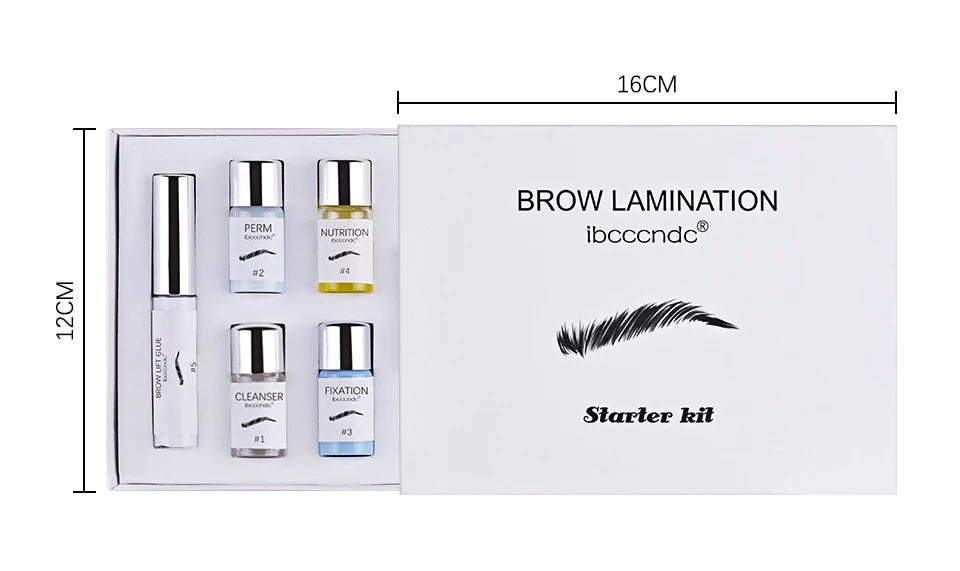 Brow Lamination Kit Semi-permanent Brow Lift Extension Kit Brow Lash Lift Brow Lamination Eyelash Lifting Perming Lashes Makeup