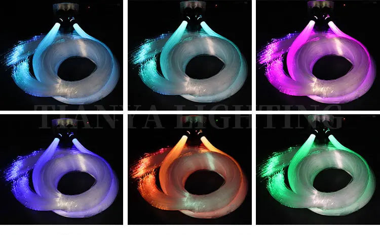 16w Twinkle LED Car Starry Sky Light Roof Star Night Lights Interior Starry Sky Ceiling Auto Interior Stars Fiber Optic Lamp