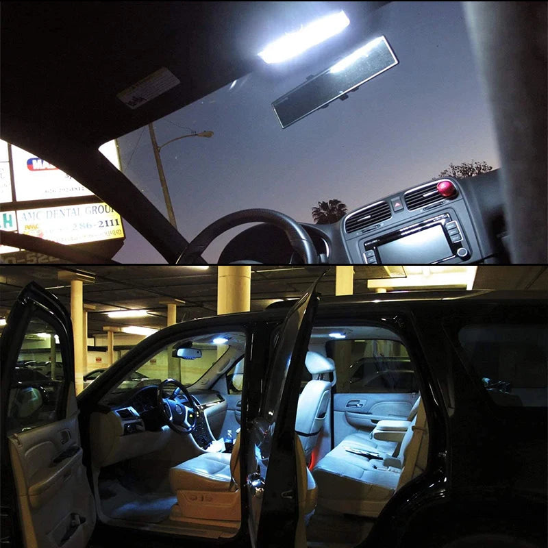 Xenon White LED Interior Dome / Map / Cargo Bulbs (4-Pack)