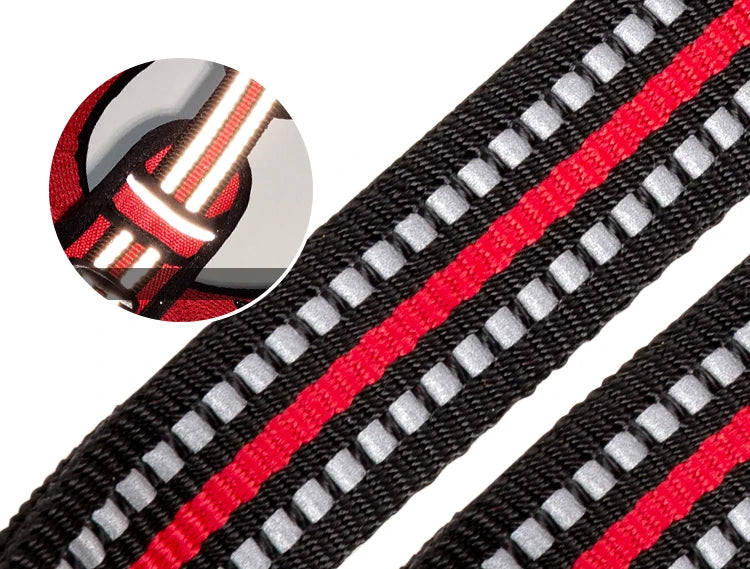 Truelove Reflective No-Pull Dog Harness – Adjustable Nylon Vest for Medium & Large Dogs | XS–XL (7 Colors)