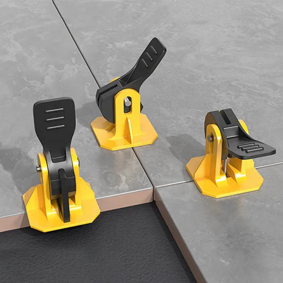 Tile Leveling System Kit, 50 Pieces, Yellow or Red
