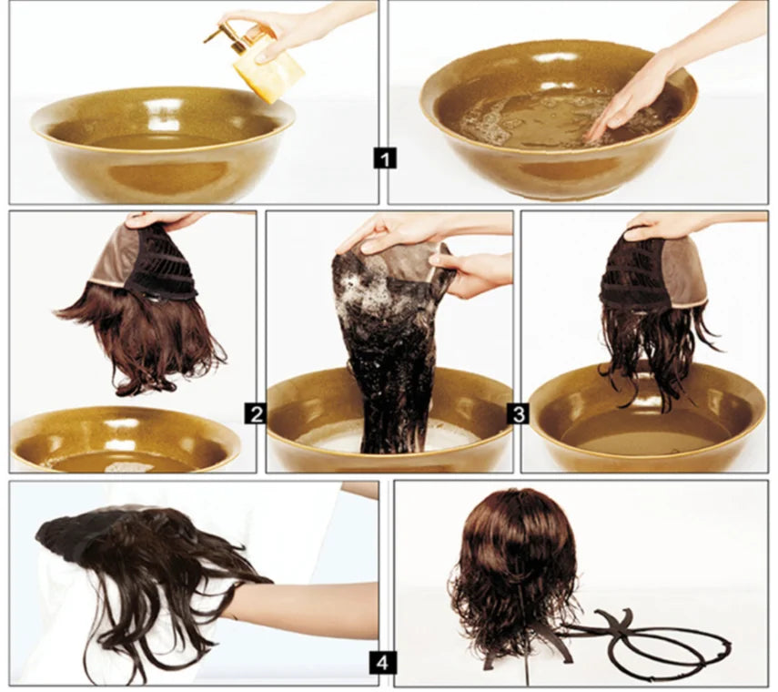 Synthetic 5 Clip In Hair Extensions Long Curly Hairstyle Hairpiece Natural Brown Black 80cm Heat Resistant  Fake Hair For Women