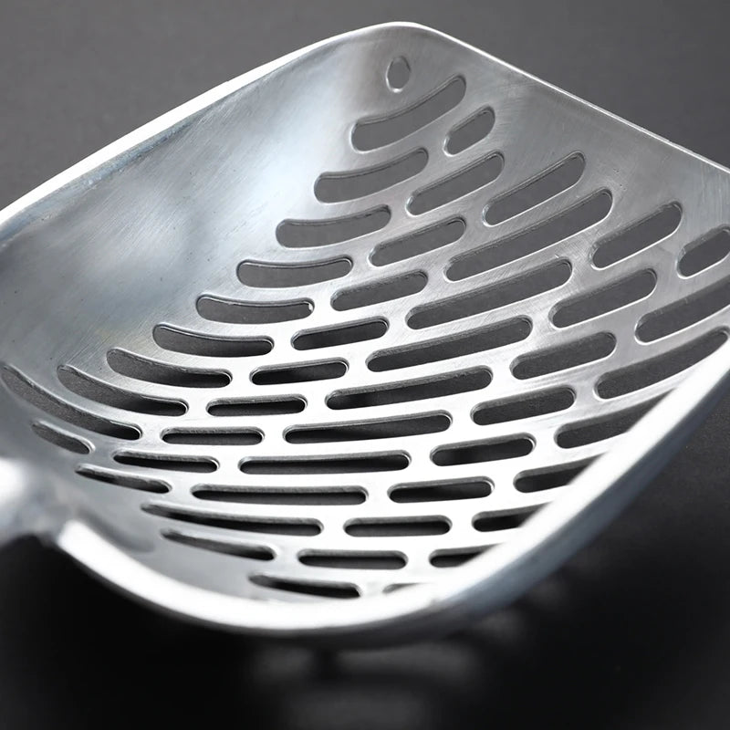 Long-Handle Metal Litter Scoop with Deep Shovel Head – photo 5