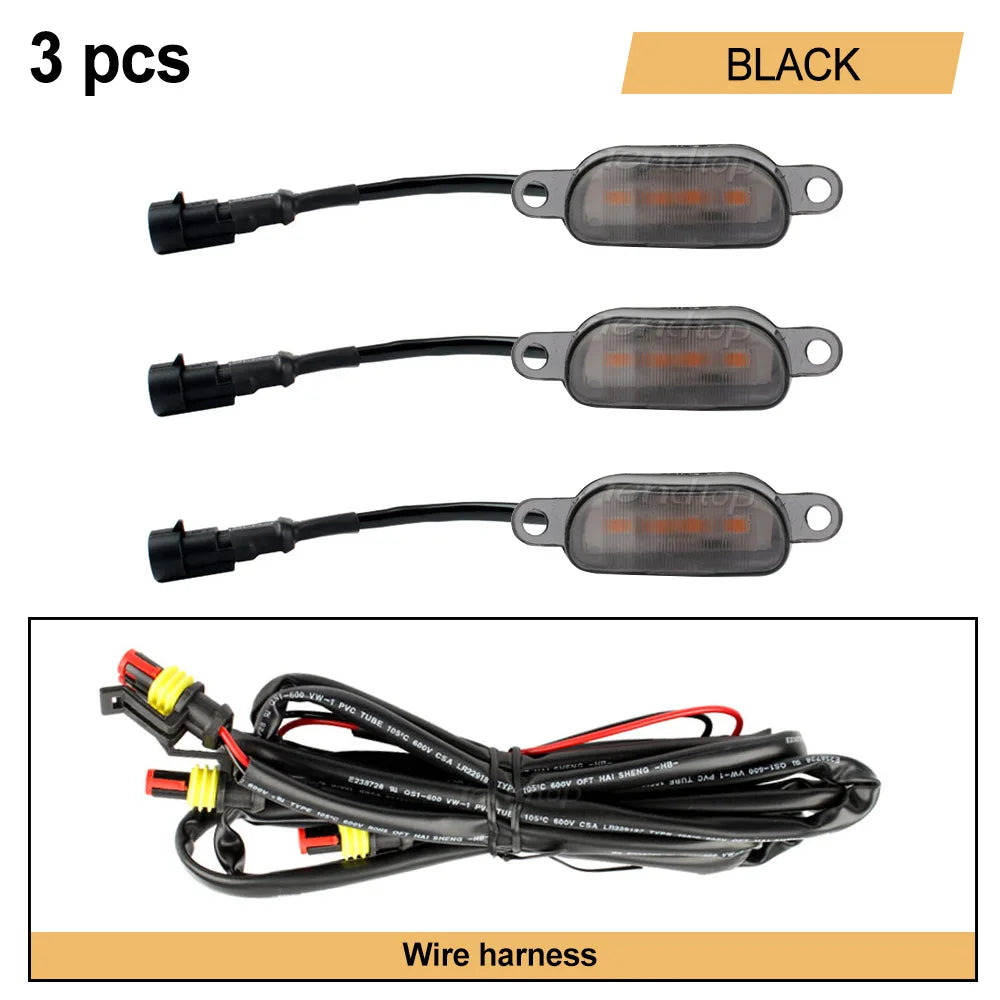 Front Grille Marker LED Light Kit for Ford F-150 2004–2019 (Waterproof)