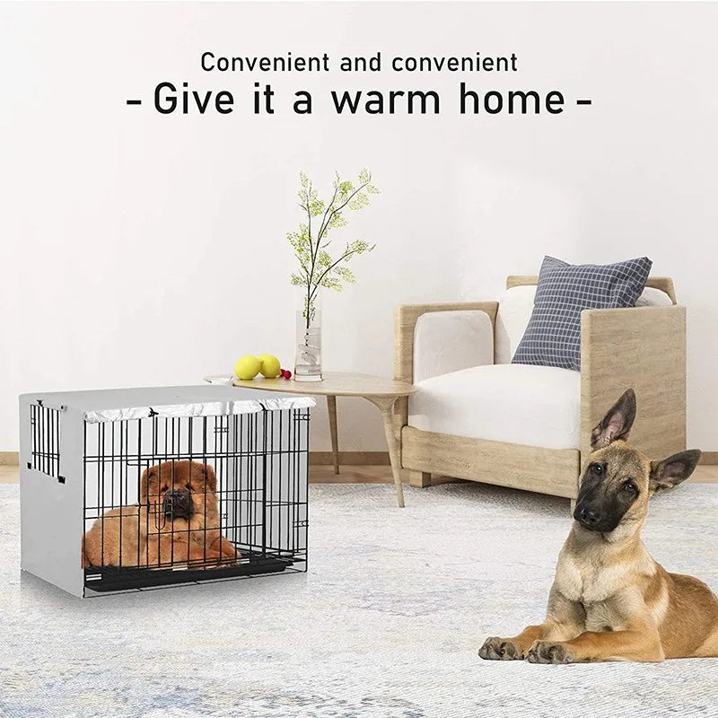 210D Oxford Dog Kennel Cover - Waterproof Foldable – photo 2