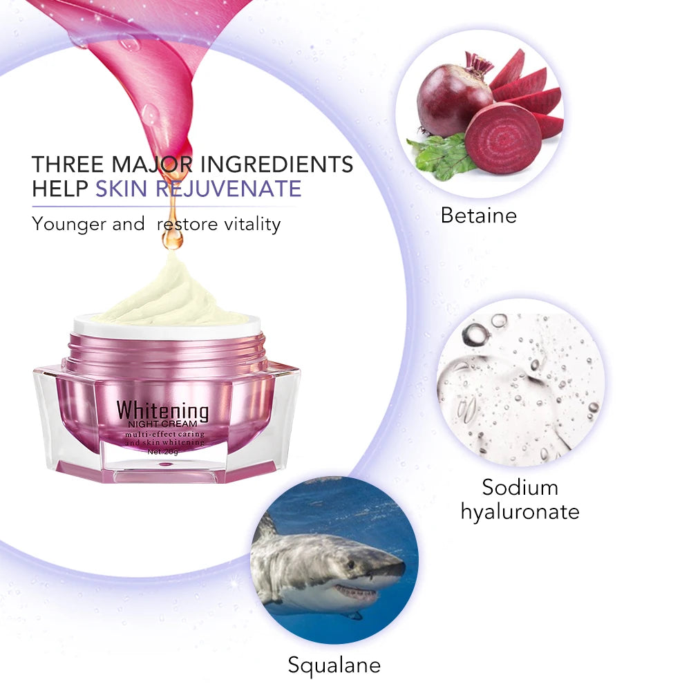AILKE Lightening Face Cream, Antioxidant, Color Correction, Firming, With Sodium Hyaluronate, Clean Skin Facial Cream