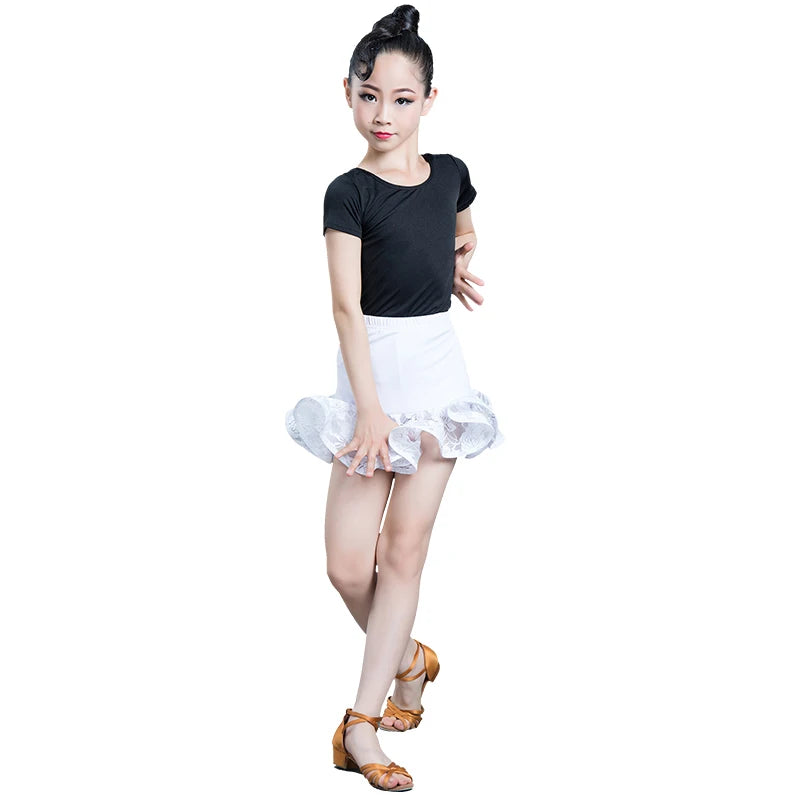 Leopard Latin practice dress for girls and women