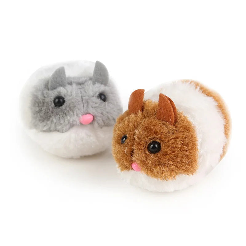 Shaking Plush Mouse Cat Toy - Moving Kitten Toy – photo 4