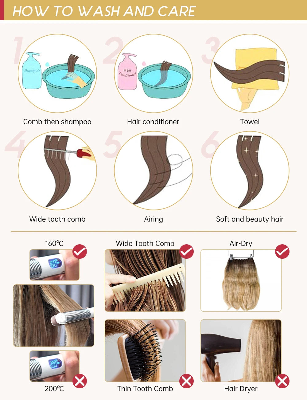 Moresoo Butterfly Weft Hair Extensions Pu Hole Weft Double Sided Genius Weft Bundles Hand Tied Weft Invisible Weave For Women