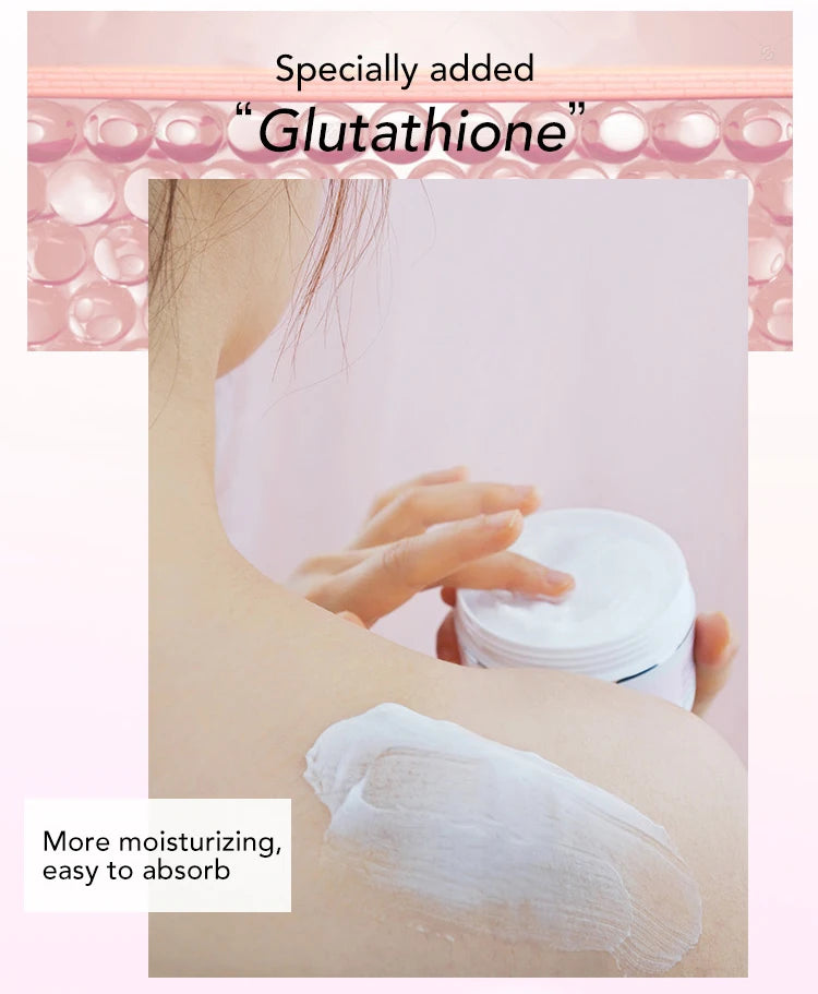 AILKE Glutathione & Vitamin C Brightening Skincare Kit – Whitening Body Lotion, Cream, Serum, Soap & Spa Oil Set