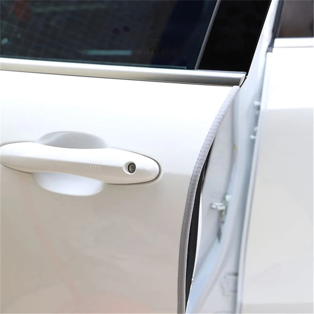 Car Door Protector Edge Scratch Strip Guard Trim Automobile Door Anti Collision Protection Strip Steel Car-styling Accessory