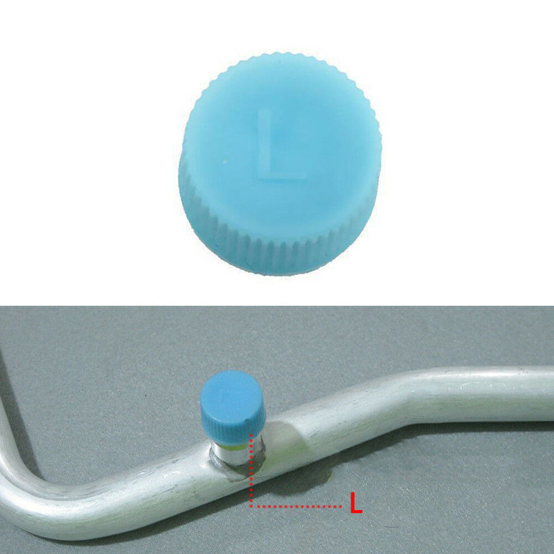 2x High / Low Pressure AC A/C System Valve Cap Air Conditioning Service Tool R134a or R12 Car Air Conditioner Accessories
