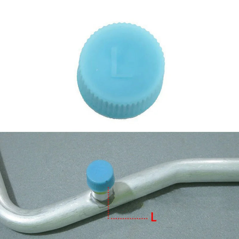 2x High / Low Pressure AC A/C System Valve Cap Air Conditioning Service Tool R134a or R12 Car Air Conditioner Accessories