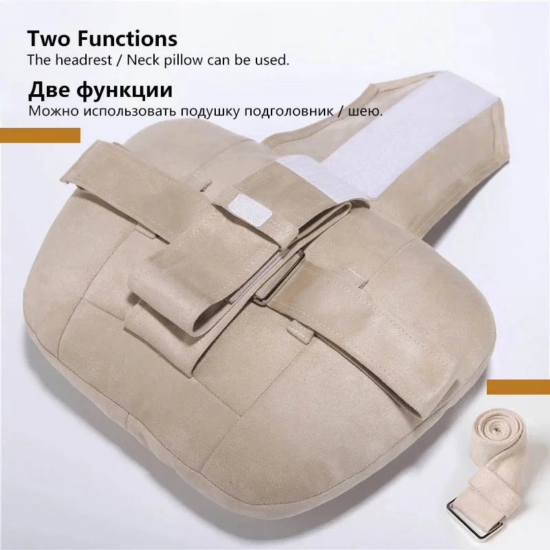 Top Car Headrest Neck Support Seat For Mercedes-Benz Maybach S Class Soft Universal Adjustable Car Pillow Neck Rest Cushion
