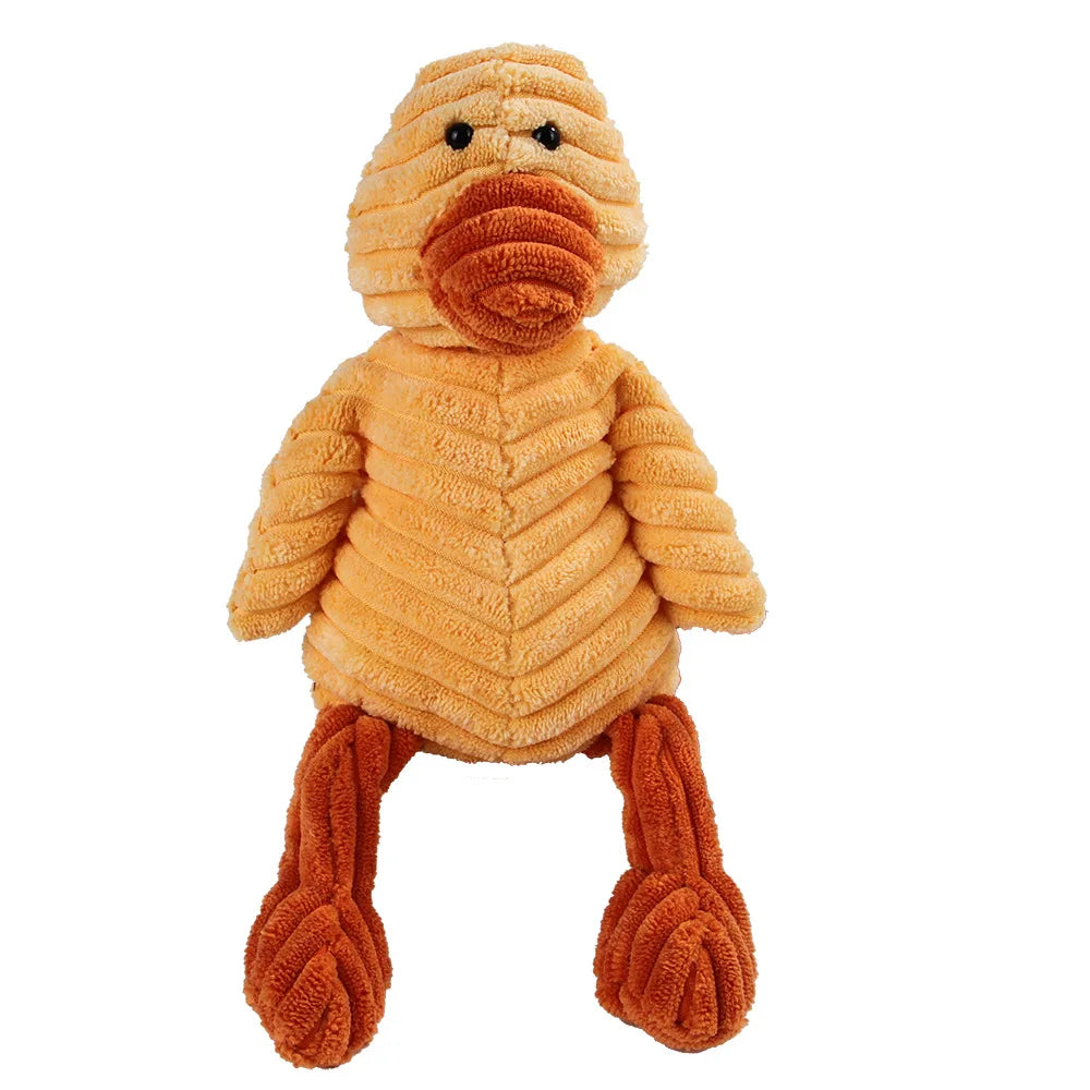 Squeaky Plush Chew Toy for Dogs, Animal Shapes