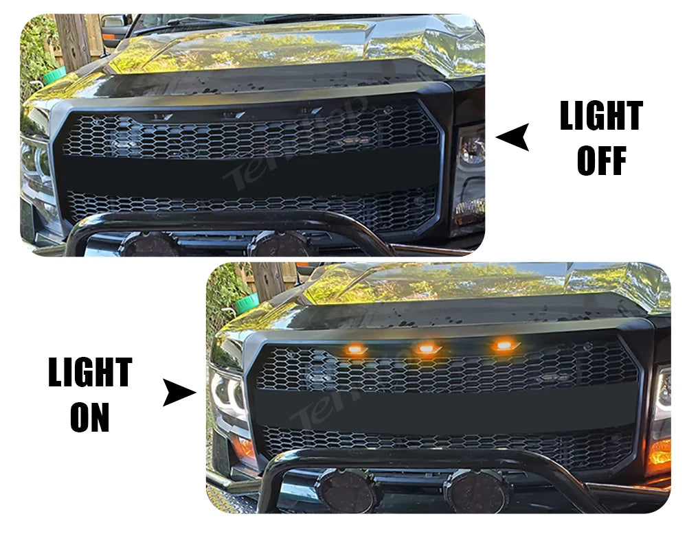 Front Grille Marker LED Light Kit for Ford F-150 2004–2019 (Waterproof)