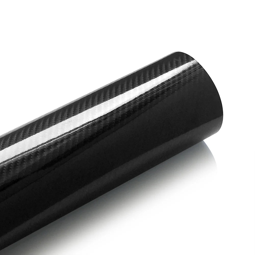 Car Styling 50*200cm DIY High Glossy 5D Carbon Fiber Vinyl Wrap Film Motorcyle Automobiles Car Sticker And Decals Accessories