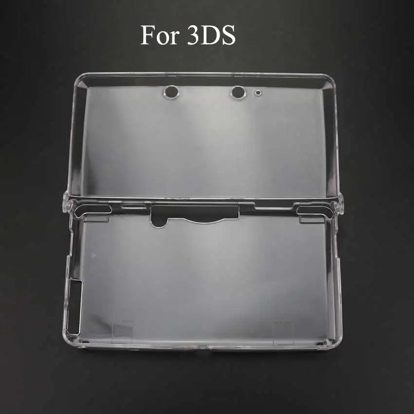 1PC For Nintend NDSL/NDSi/NDSi XL/3DS/3DS XL/NEW 3DS/NEW 3DS XL Console Transparent Plastic Crystal Case Cover Protective Shell