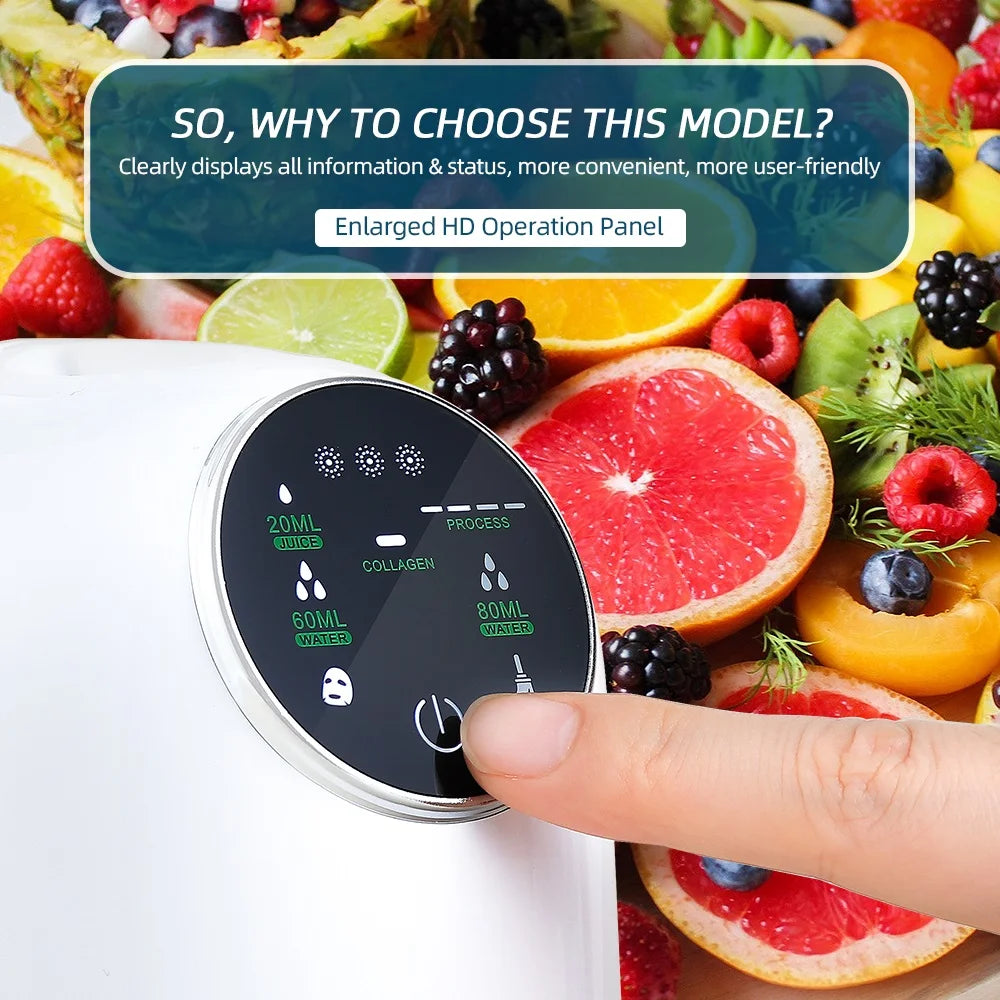 Foreverlily DIY Mask Machine Home Use Mask Making Vegetable Fruit Juice Milk Self-made Facial Mask Automatic Mask Maker SPA Care.women