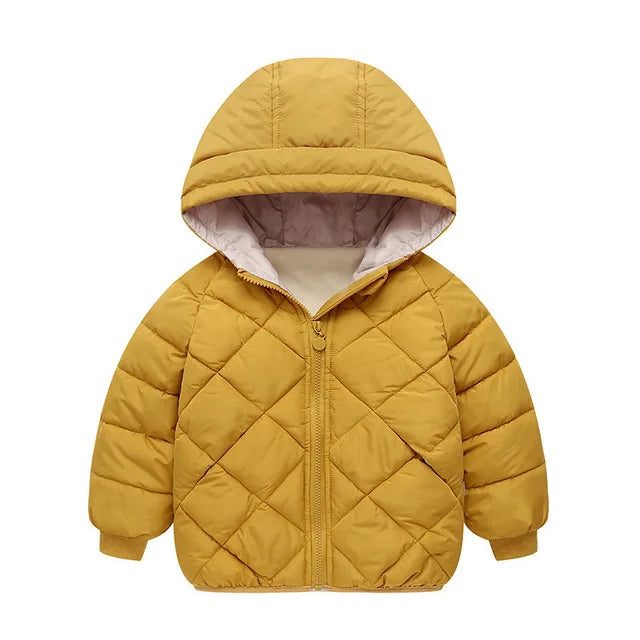 Kids Padded Winter Jacket - Velvet-Lined Warm Coat for Boys and Girls - photo 8
