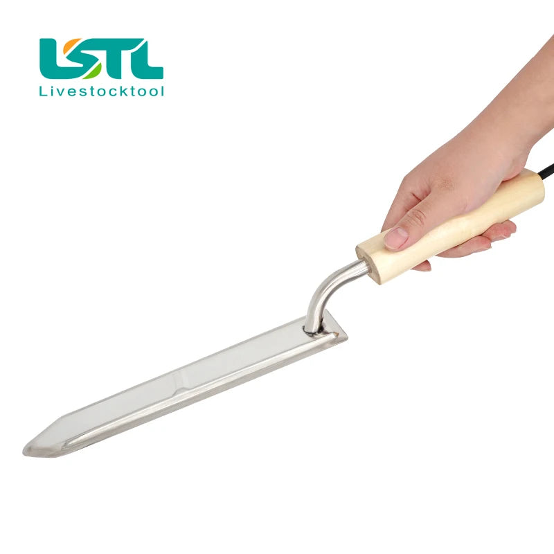 1Pcs Beekeeping Electric Cut Honey Knife 220V Honey Cutter Beehive Beekeeping Equipment Heats Up Quickly Cutting