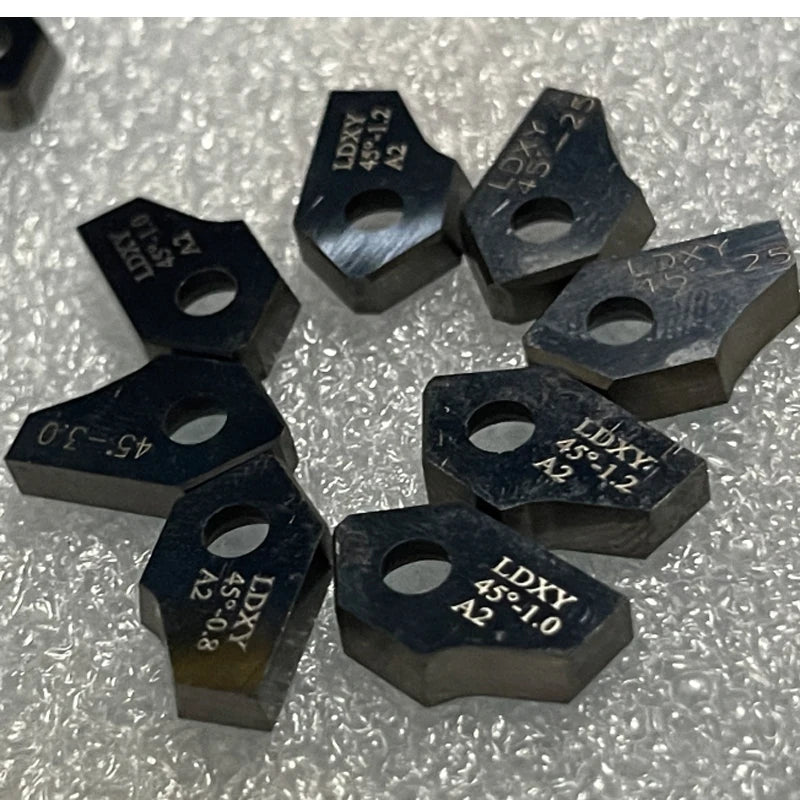 45/55/60/65/70degrees Universal Valve Seat Reamer Disposable Shaped Blade Auto Repair Tool