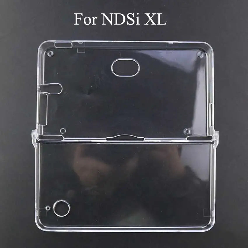 1PC For Nintend NDSL/NDSi/NDSi XL/3DS/3DS XL/NEW 3DS/NEW 3DS XL Console Transparent Plastic Crystal Case Cover Protective Shell