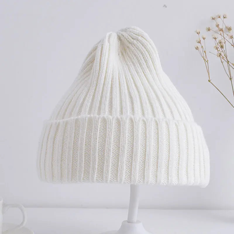 Baby Ribbed Knit Beanie - Soft Toddler Cap, 6 Months to 4 Years - photo 2
