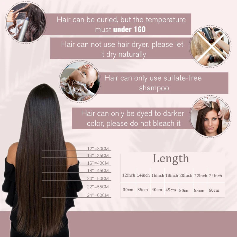 Ugeat I Tip Hair Extensions Pre Bonded Hair Remy Fusion Hair 14-24 Inch 40g/80g Straight Stick Tip Human Hair