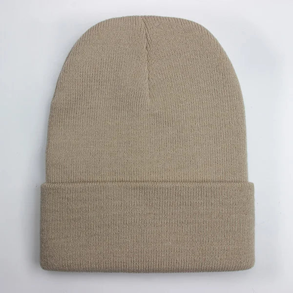 Plain knit beanie - view 9