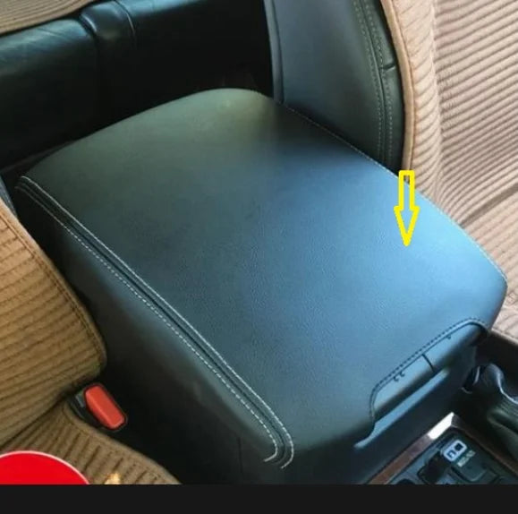 Microfibre Leather Center Armrest Cover for Toyota Land Cruiser 120 Prado 120 2003 2004 2006 2007 2008 2009 Car Accessories
