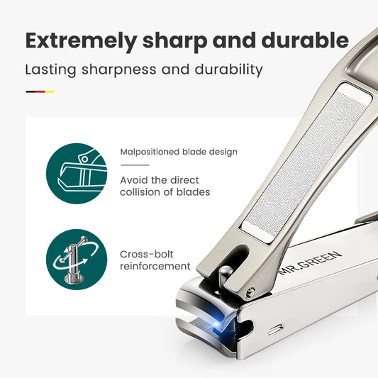 MR.GREEN Ergonomic Stainless Steel Nail Clipper Set