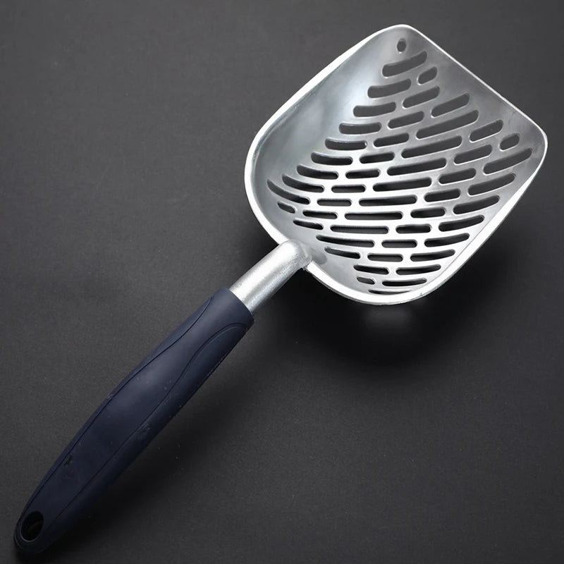 Long-Handle Metal Litter Scoop with Deep Shovel Head – photo 3