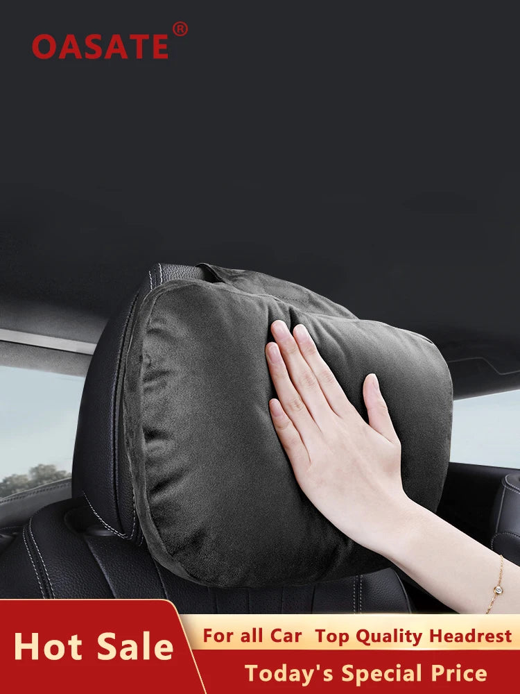 Top Car Headrest Neck Support Seat For Mercedes-Benz Maybach S Class Soft Universal Adjustable Car Pillow Neck Rest Cushion