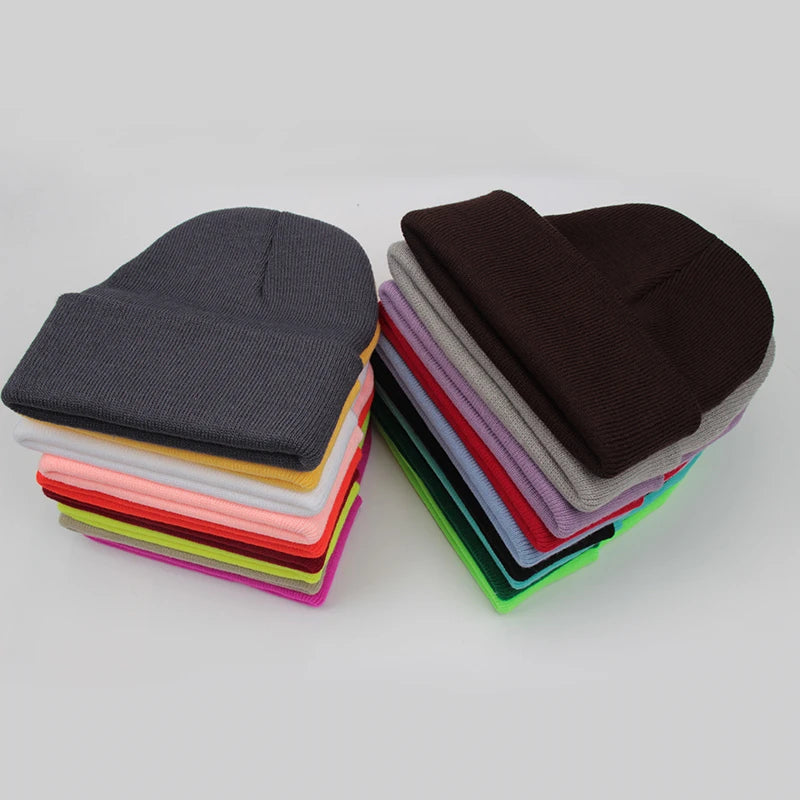 Plain knit beanie - view 2