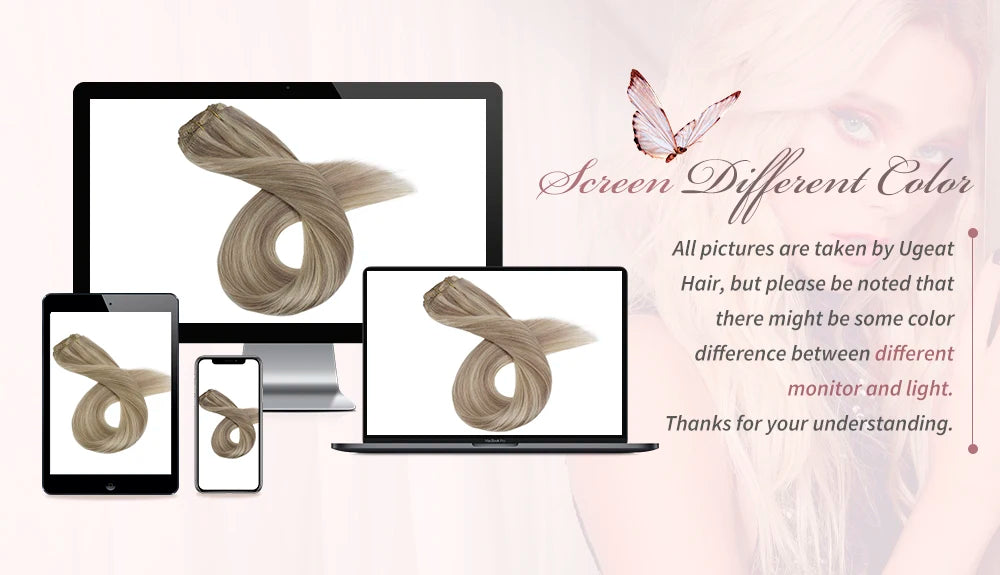 Ugeat I Tip Hair Extensions Pre Bonded Hair Remy Fusion Hair 14-24 Inch 40g/80g Straight Stick Tip Human Hair