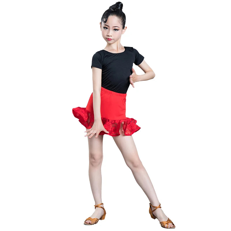 Leopard Latin practice dress for girls and women