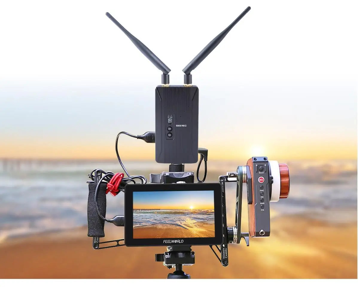 FEELWORLD F6 PLUS 5.5 Inch portable monitor hdmi 3D LUT Touch Screen DSLR Camera Field Monitor IPS FHD1920x1080 monitor 4K HDMI