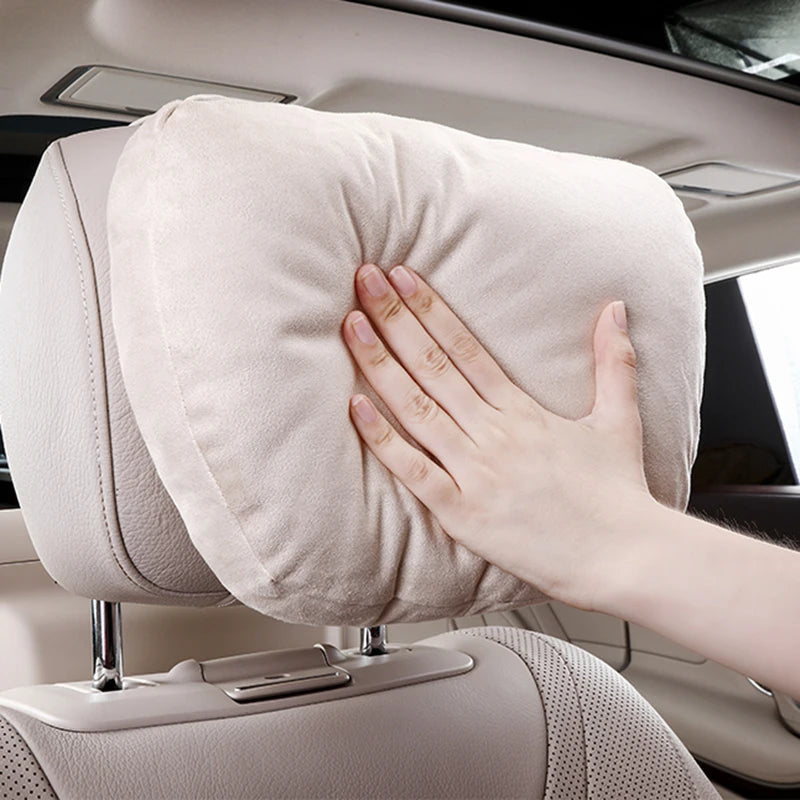 Top Car Headrest Neck Support Seat For Mercedes-Benz Maybach S Class Soft Universal Adjustable Car Pillow Neck Rest Cushion