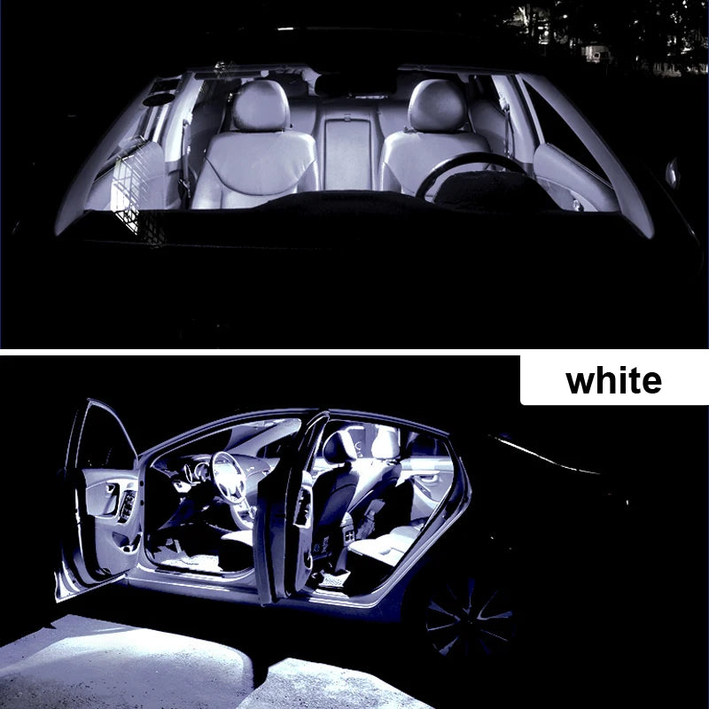 10pcs LED Interior Light Bulbs For Toyota Highlander Kluger 2021 2022 2023 2024 2025
