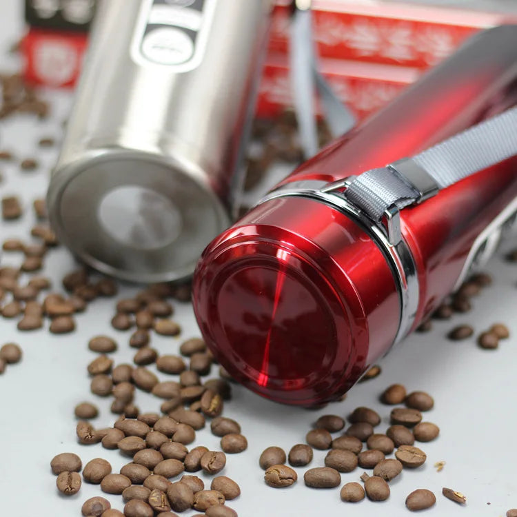 High Capacity Business Thermos Mug Stainless Steel Tumbler Insulated Water Bottle Portable Vacuum Flask For Office Tea Mugs