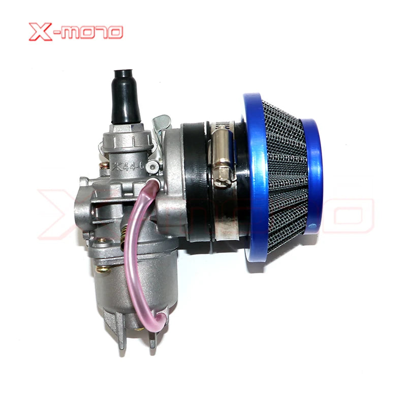 Pocket Bike 47cc 49cc engine carb carburetor with Pod Air Filter 2 stroke for Mini Quad ATV Dirt Bike MiniMoto Go Kart Buggy