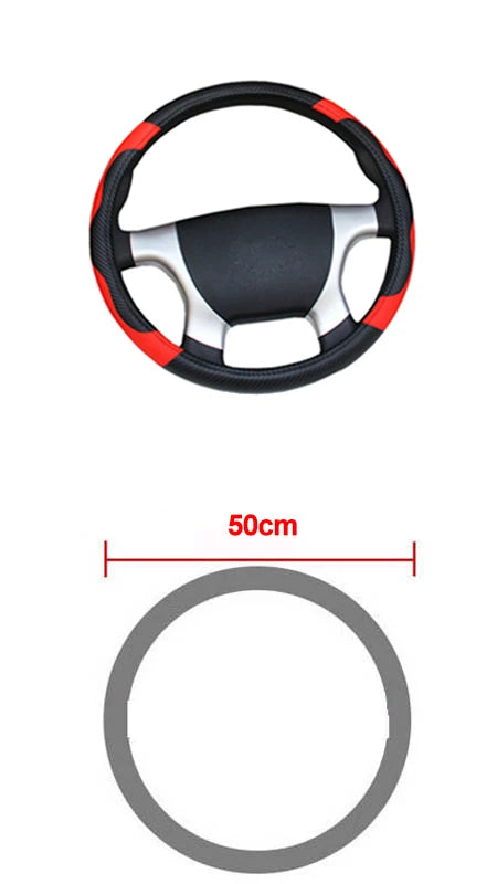 For 36 38 40 42 45 47 50CM 7 Sizes to Choose For Auto Truck Car Steering-Wheel Car Styling Car Steering Wheel Cover Diameters