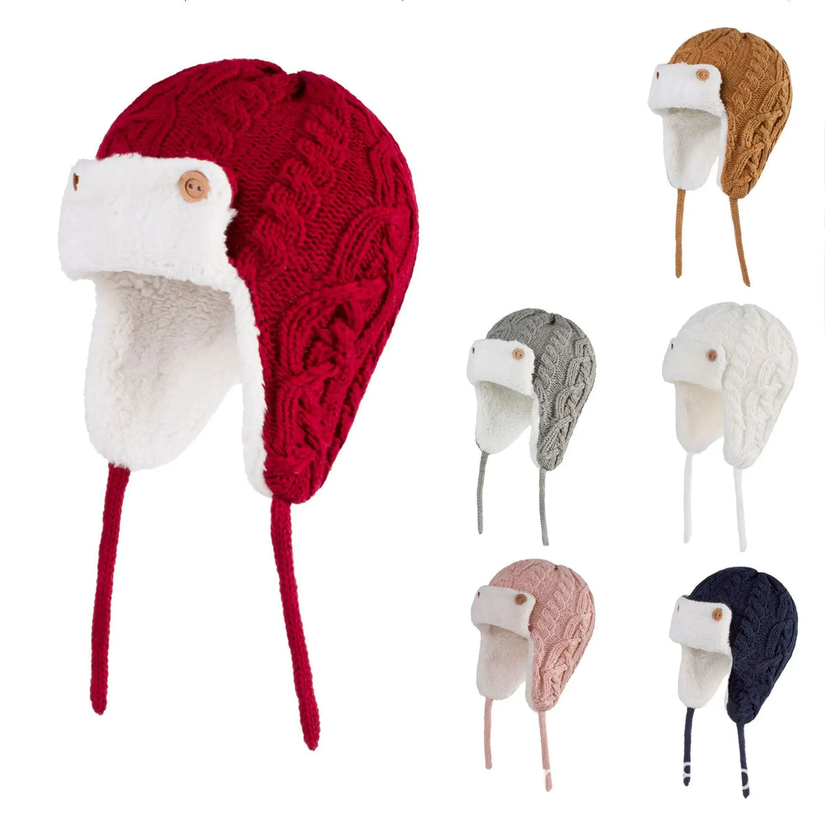 Baby and Toddler Velvet-Lined Knit Hat - Warm Winter Beanie 0-5 Years - photo 2