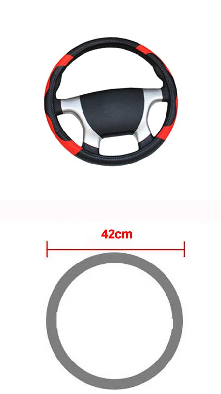 For 36 38 40 42 45 47 50CM 7 Sizes to Choose For Auto Truck Car Steering-Wheel Car Styling Car Steering Wheel Cover Diameters