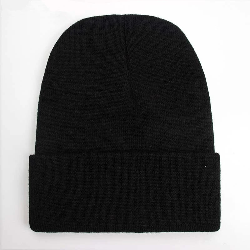 Plain knit beanie - view 4