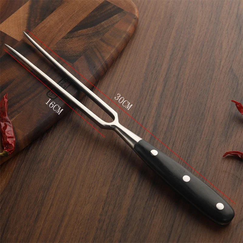 Barbecue Fork Beef Grill Tools BBQ Accessories Stainless Steel Portable Outdoor BBQ Camping Cooking Barbecue Grill Grill Grill