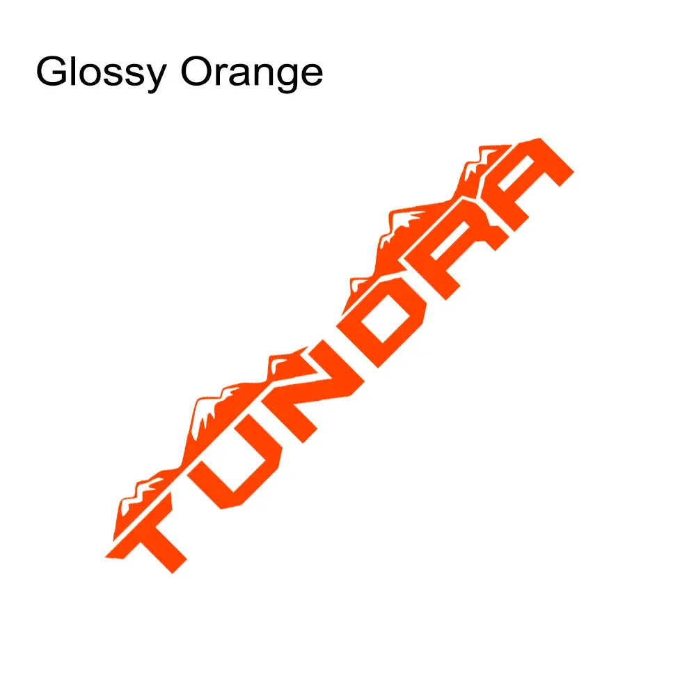 Rear Tailgate Mountain Graphic Vinyl Decal – Compatible with Toyota Tundra Pickup