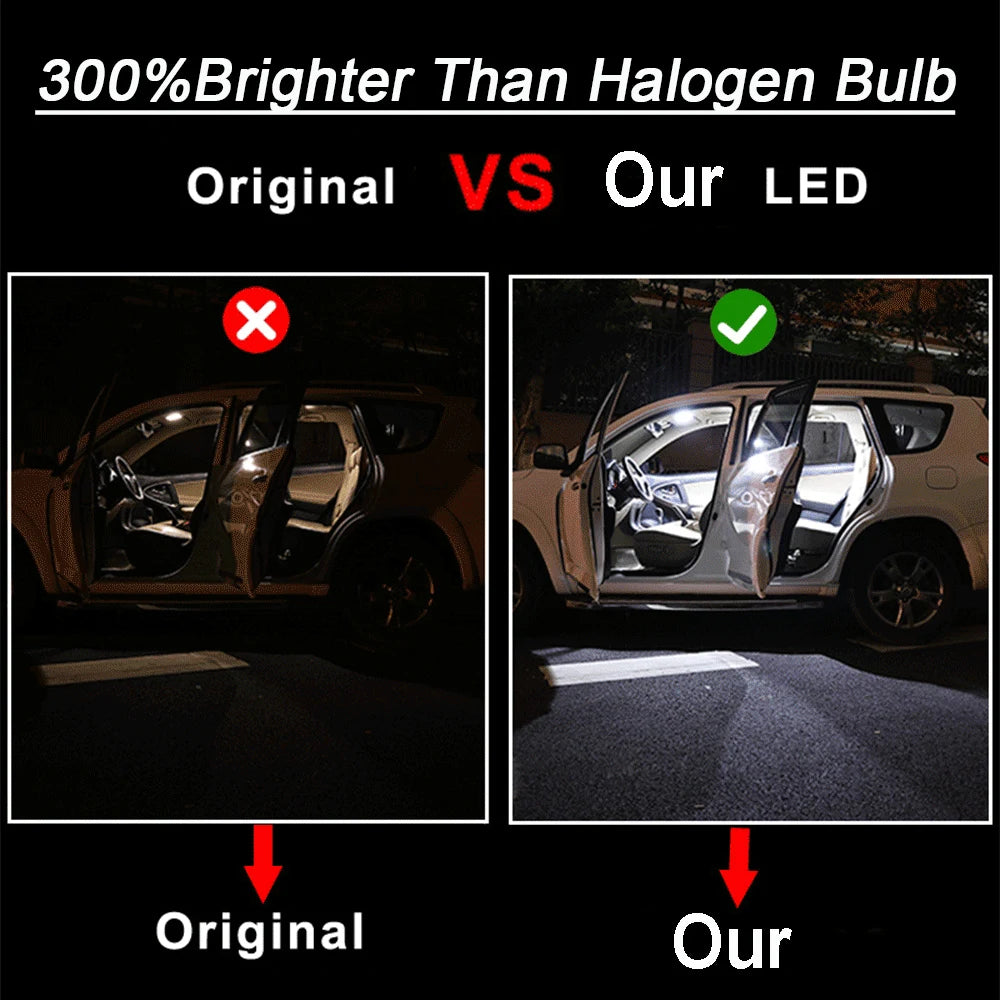 For Toyota 4Runner Sequoia 1989 2001 2003 2006 2011 2012 2017 2018 2019 2020 2021 Accessories Car Interior LED Light Canbus